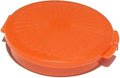 Tupperware Mini Clamshell Pill Keeper Round Pocket Container, Orange