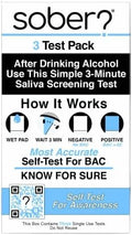 FDA Cleared Saliva Alcohol Test Strip, Highly Accurate BAC Self‑Test, 2–3 Minute Results, Portable & Discreet Sober Test Anywhere (3)