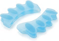 Toe Separators for Functional Fitness Athletes - Toe Straighteners for Foot Pain Relief and Plantar Fasciitis - Fix Feet - Fix Toes - Fix Bunions - Toe Spacers for Crossfit Blue-A