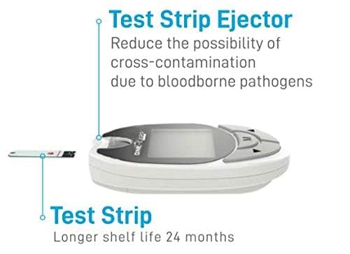 ONE-CARE PRO Glucose Meter, Blood Glucose Monitor for Diabetes Testing, Blood Sugar Monitor Device, Digital Glucometer for Home and Professional Use, Blood Sugar Testing Monitor