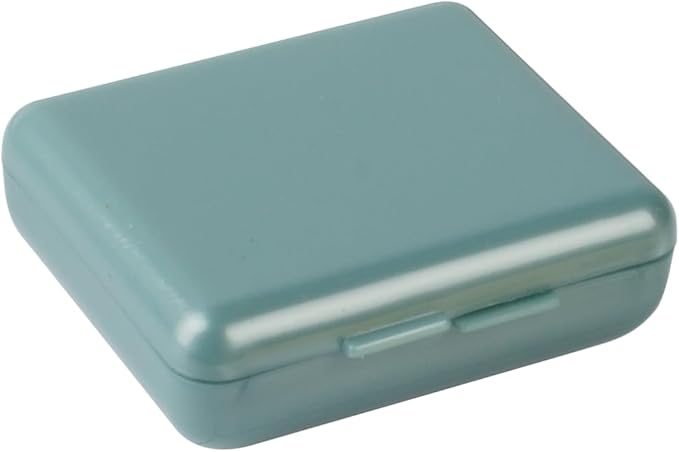 EZY DOSE Daily Travel Pocket Pharmacy Pill Organizer, Small Vitamin Organizer, Compact Medicine Container, Travel Friendly, Portable Pill Box, Colors May Vary, 2-Pack, BPA Free