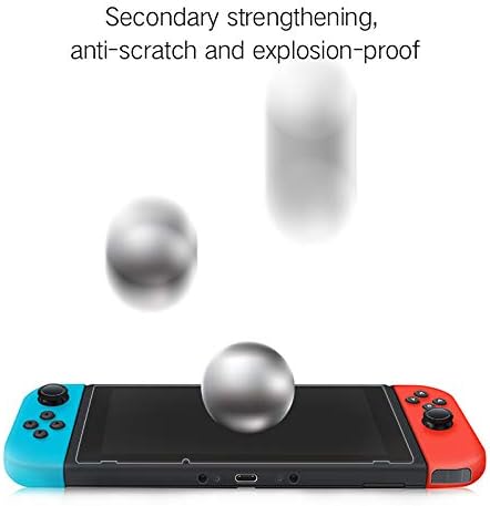 PERFECTSIGHT Anti Blue Light Anti Glare Matte Low Reflection Tempered Glass Screen Protector compatible with Nintendo Switch 6.2 inch, Eye Protection Relieve Eye Fatigue 1 Pack