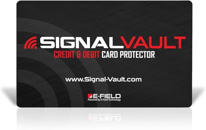 SignalVault Credit & Debit Card Protector - As Seen On Shark Tank