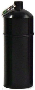 Micro Key Chain Waterproof Compartment Portable Storage Container, Black