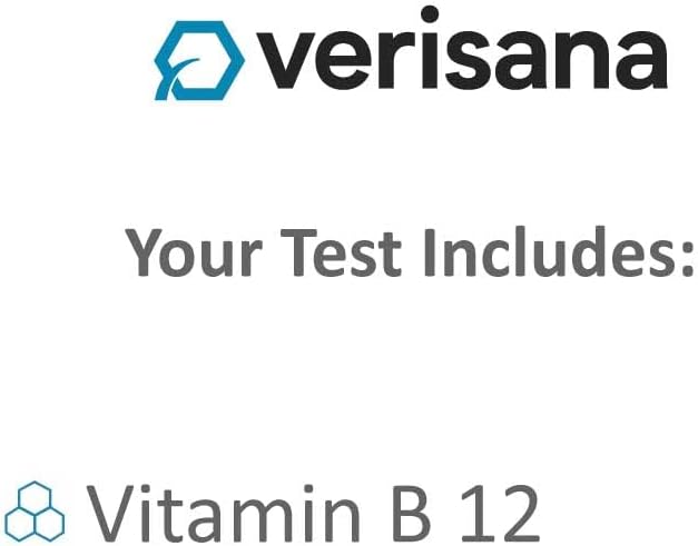 Verisana Vitamin B12 Test – Determine Your Vitamin B12 Value Easily & Conveniently from Home –Analysis by CLIA-Certified Lab
