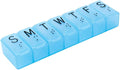 Apex 7-Day Pill Organizer Medium (Color may vary) 1 ea (Pack of 6)
