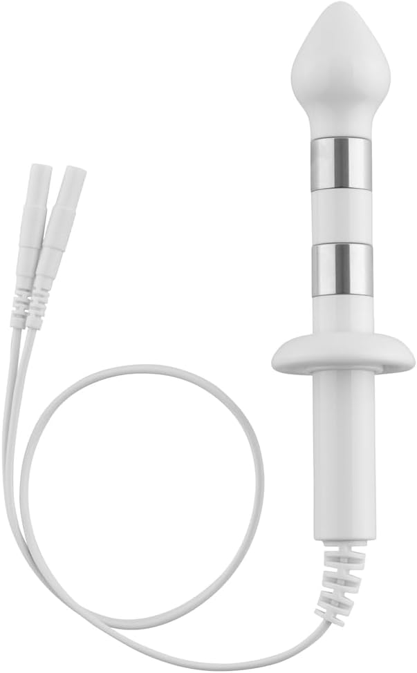 Discount TENS - Adjustable Anal Probe Electrode for TENS, EMS, E-Stim, Electro Stim Units – Pelvic Floor Exerciser, Prostate Stimulator, Stainless Steel & Bio-Plastic with 2mm Pin Connector. Model A1