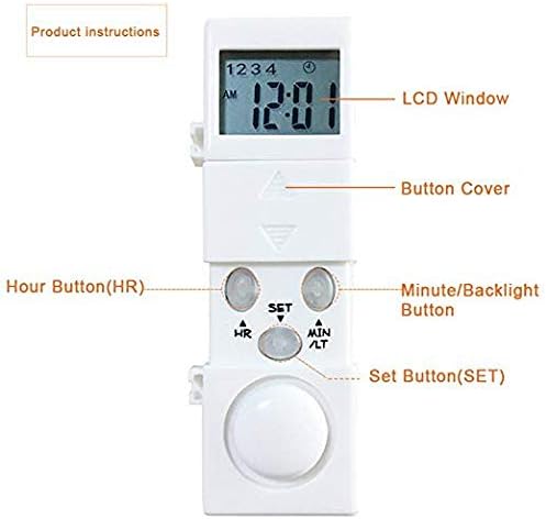 Weekly Digital Pill Organizer 7 Days 28 Compartments Medicine Box with 5 Groups Alarm Reminder and Luminous LCD Back Light for Medications Supplements Vitamins - White