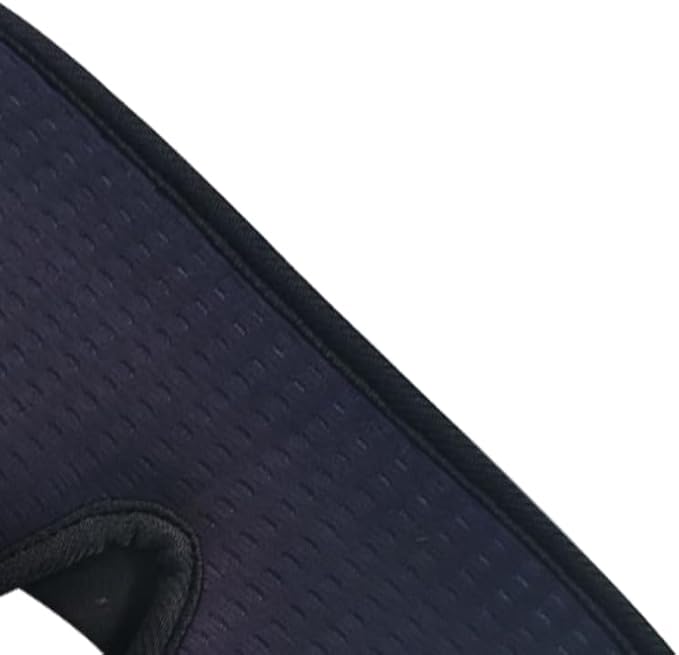 3D Blackout Lights Sleeping Mask Memory Sponge Sleep Eye Cover, Block Out Light, Adjustable Strap, Breathable Soft Fabric, Ideal for Dormitory, Plane, Office (Navy Blue)