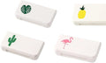 Daily Pill Box Case Waterproof Medicine Organizer Vitamin Holder Mini Pill Medicine Container for Travel Use -3 Compartments-4 Different Pattern