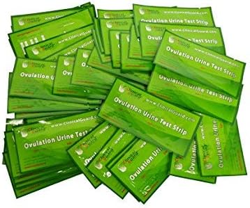 Clinical Guard Ovulation Test Strips Pack of 25 - Accurate Measurement Within 5 min - Ovulation Tests Cost-Effective Fertility Test for Women