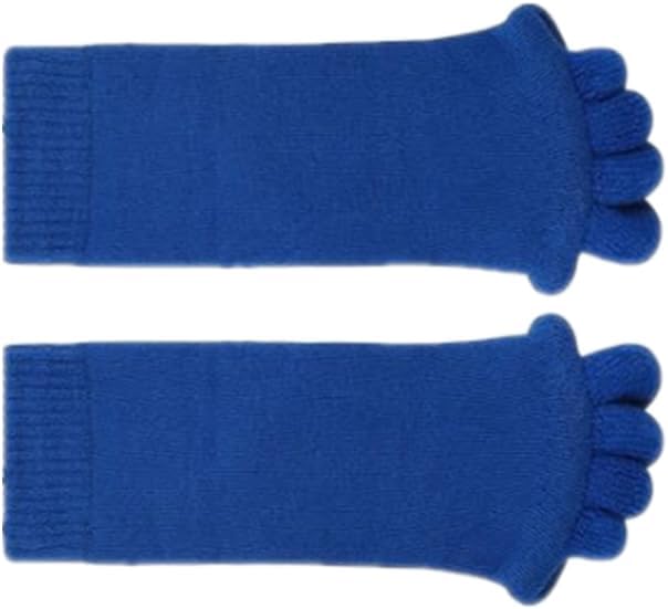 Women Toe Separator Socks Toeless Foot Alignment Socks for Yoga GYM Massage Pain Relief Improves Circulation Stretchy