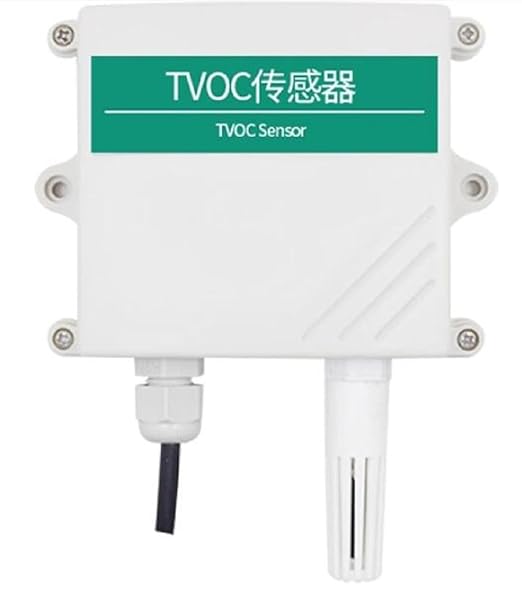 Taidacent Air Quality Sensor TVOC Detector Volatile Organic Compounds Monitor VOC Meter 4-20mA 0-5V /10V Modbus Wall Mounted (0-5V)