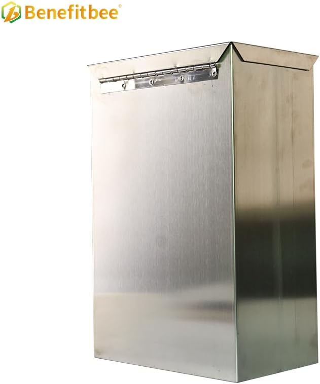 Stainless Steel Bee Smoker Jail Sealed Storage Box | smoke-Contained, Faraday Box | Multi-Purpose Tool Storage Box for Beekeepers, Farmers, Technicians & Outdoor Enthusiasts