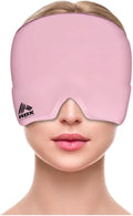 RBX Migraine Relief Cap Hot and Cold Headache Relief Cap Gel Mask, Hangover Headache Relief