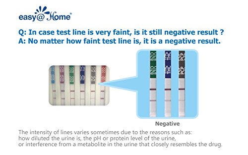 Easy@Home 5 Panel Instant Drug Test Kits - Testing Marijuana (THC), COC, OPI 2000, AMP, MET/mAMP- Urine Dip Drug Testing -#EDOAP-254-10 Pack