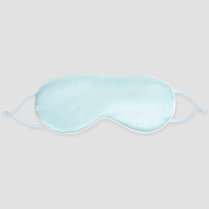 Silk Eye Mask with Hot/Cold Therapy for Eye Care and Sleep