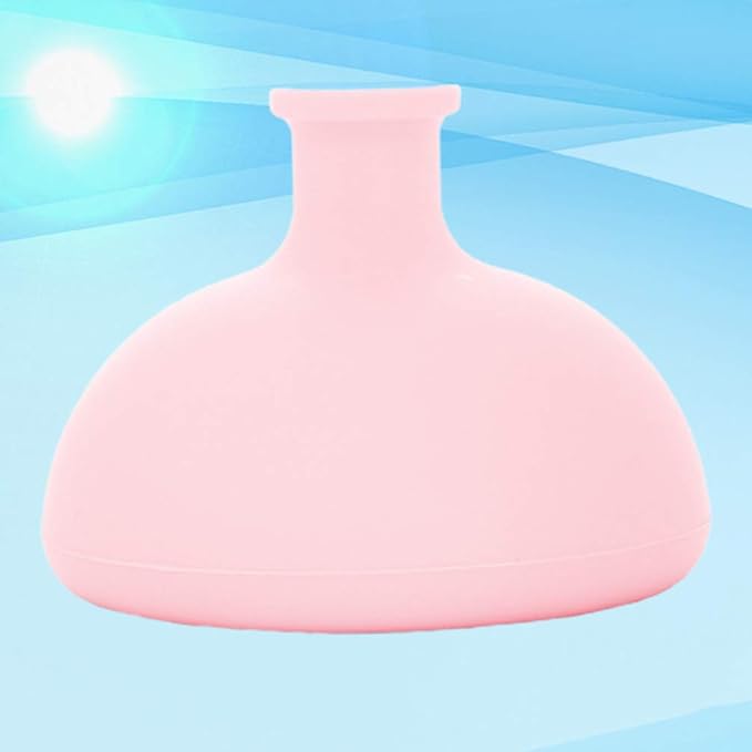 EXCEART Pressure Drum Massage Chest Physical Cup Percussion Treatment for The Inability to Expectoration and Long-Term Bed Rest Basic Nursing Work Pink