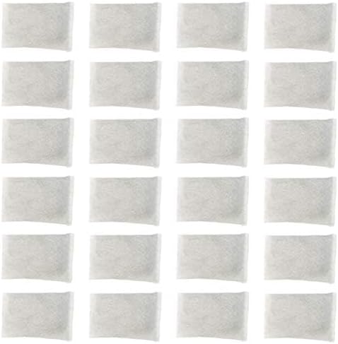 Green Piece® 24 Pack of Activated Charcoal Water Filter Replacements (MADE IN THE USA) - Perfect For Megahome and Most Countertop Water Distillers
