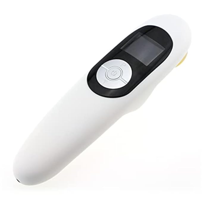 Pain Relief Cold Laser Therapy Device Red Light Portable Handheld Unit 650nm+808nm, Works Worldwide, 110v - 220v, for Joints, Muscles, Shoulders, Elbows, Knees, Back Treatment