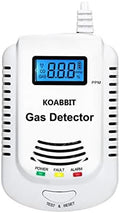 Combination Natural Gas and Carbon Monoxide Detector Plug in 2-in-1 Co Detector and Combustible Gas Detector,Propane,LPG,Gas Leak Detector for Kitchen/Home.