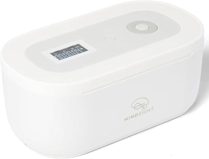 Mindsight Timed Lock Box | Unplug from Phones, Video Games, Social Media, Snacks & Cravings | 3 Modes based on Willpower | Easy to Use | Out of Sight ~ Out of Mind | Boost Your Mental Wellness