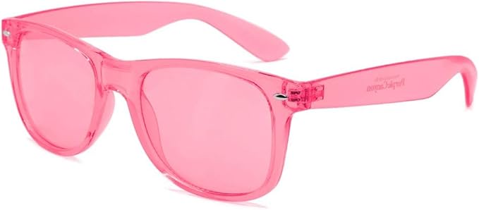 PURPLE CANYON Rose Color Therapy Glasses for Chakra Healing, Chromotherapy, and Mood