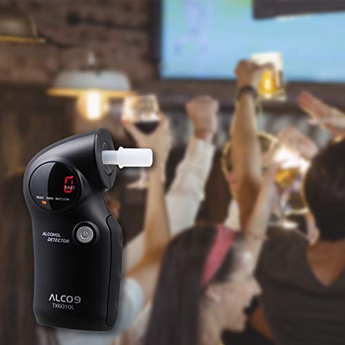 [Know Your Limit] ALCO9 TX6010L Professional Breathalyzer | Highly accurate portable breath alcohol tester