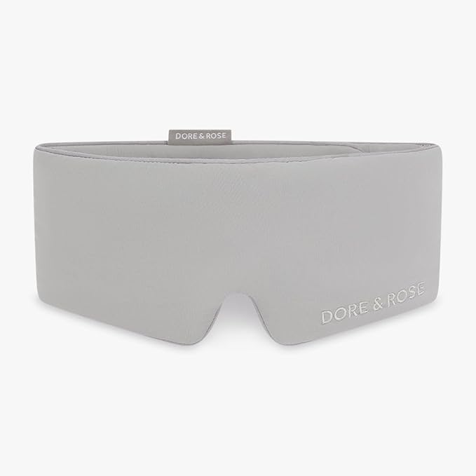 Aeris™ Cooling Sleep Mask for Hot Sleepers, Blocks Light, Reduces Puffiness, Adjustable Eye Mask for Travel, Men and Women, Ultra-Soft and Lightweight