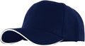 EMF Radiation Protection Cap Anti Radiation Blocking EMF Baseball Cap with Holes for Man Woman Navy Blue