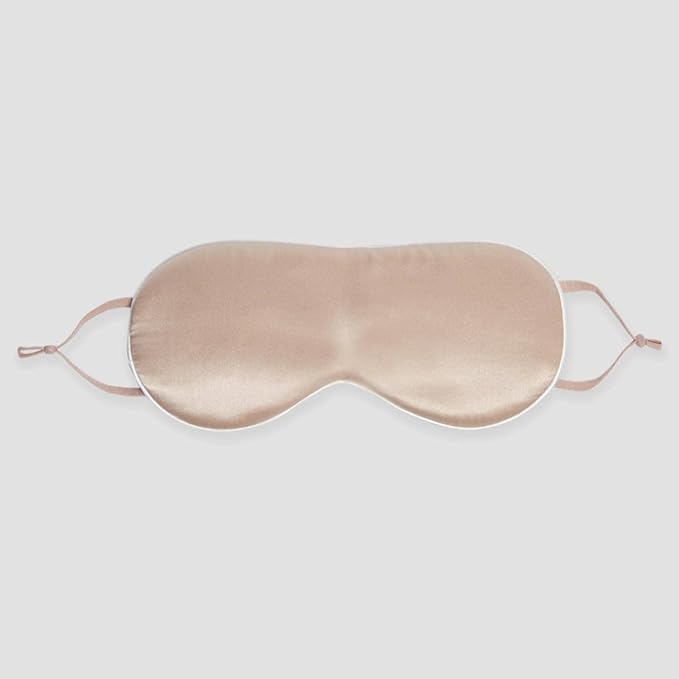 Silk Eye Mask with Hot/Cold Therapy for Eye Care and Sleep