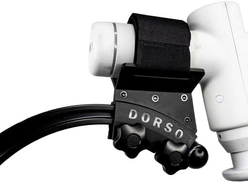 Dorso Bundle (Includes Mount and Cane) for Use with Percussion Massage Guns to Extend Reach