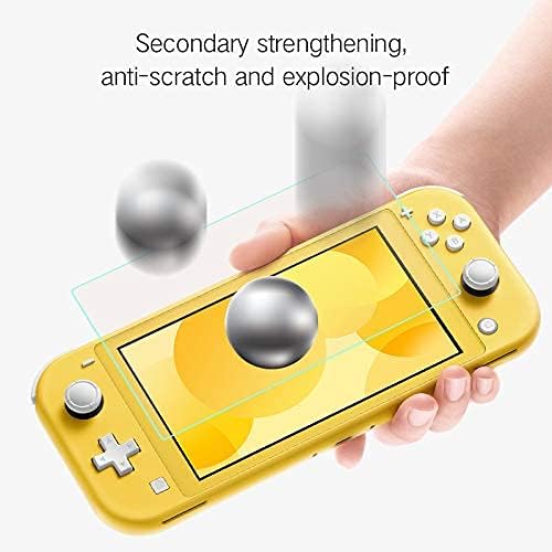 PERFECTSIGHT Anti Blue Light Anti Glare Tempered Glass Screen Protector Compatible with Nintendo Switch Lite 5.5 inch, [Eye Protection] [Great Gaming Experience] - Matte Clear Anti Fingerprint 1 Pack