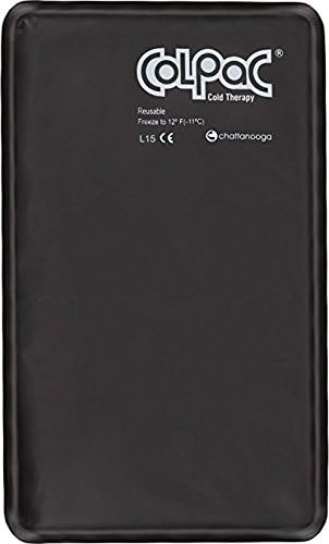 Chattanooga ColPac Clinical Grade Black Urethane Ice Pack - Half-Size 6.5x11 Inch by Chattanooga