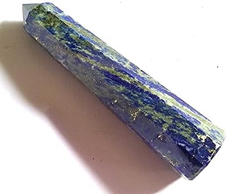 WholesaleGemShop 3 Inch Gemstones Obelisk Tower Jumbo Facet Aura Rock Crystal Natural Polished Earth Wand Spirit