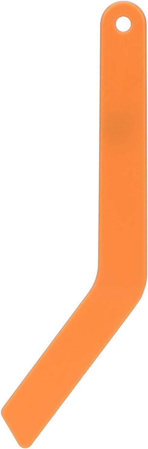 Pill Counting Tray, Orange Right Hand Pill Counting Tray, Non Contact Clean Pills Dispenser Tray with Spatula Transparent Lid for Count Meds Pills Tablets