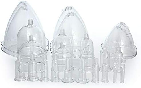 TFCFL Vacuum Therapy Machine, Back Massagers Vacuum Cupping with 27 Vacuum Cups, Massage Body Shaping Spa Skin Machine for Butt, Breast Body Shape Massage, Cupping Therapy Sets