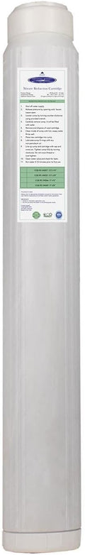 Crystal Quest Nitrate Reduction Water Filter Cartridge – High Capacity, Specialized Resin, Easy Installation, Reliable Performance 2-7/8” x 20”