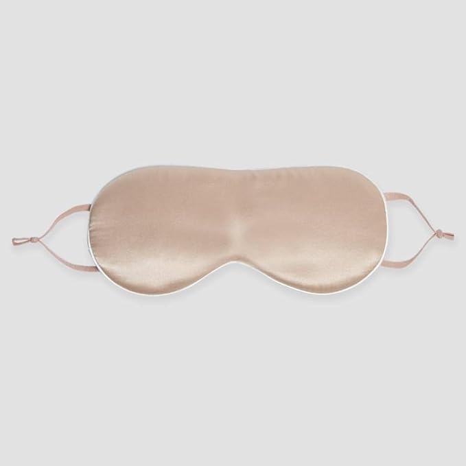 Silk Eye Mask with Hot/Cold Therapy for Eye Care and Sleep