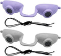 Super Sunnies Flex UV Eye Protection, FDA Compliant Tanning Bed Goggles, Red Light Therapy Glasses, 2 Pack