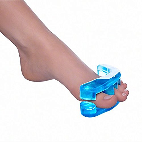 YogaToes® Classic Women’s Gel Toe Stretcher & Spreader (Extra Small, Shoe Size 5-7, Sapphire Blue). Reduce Foot Pain, Ensure Your Feet Look & Feel Great.