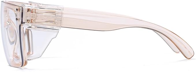Photochromic Anti Bluelight UV400 Auto-Darkening Clear to Smoke Lens Transitional ANSI Z87.1 Safety SunglassesGlasses