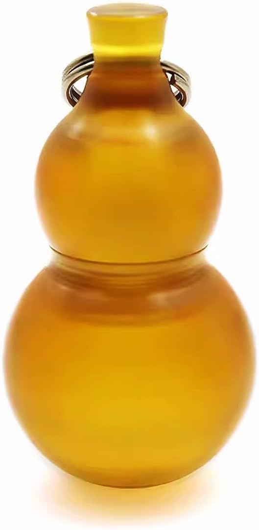 PEI Pill Holder, Waterproof Sealed Bin, Translucent Amber Pill Case, Portable EDC Pocket Pill Box, Pill Organizer Pill Container for Outdoor Travel Camping