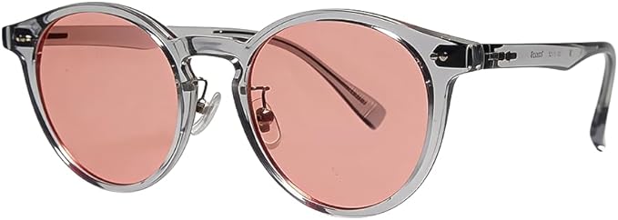 BRADDELL Women's FL-41 Rose Tinted Blue Light Glasses for Migraine Light Sensitivity, Fluorescent LED Glare, Photophobia