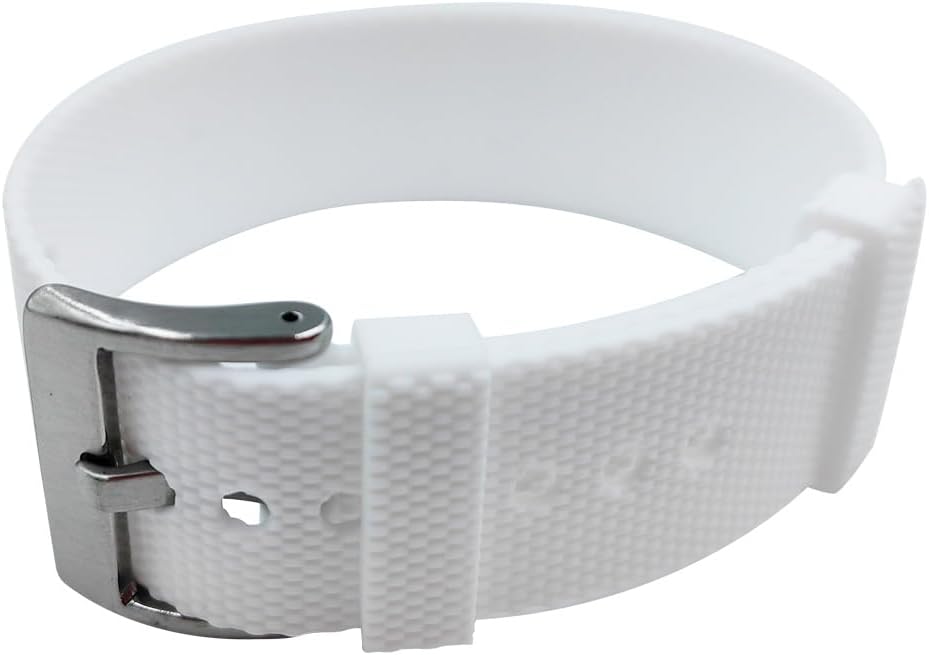 Silicone Strap Compatible for Hume Band, Soft Adjustable Replacement Strap Wristband for Hume Health Band Fitness Tracker Men Women Secure Daily Wear