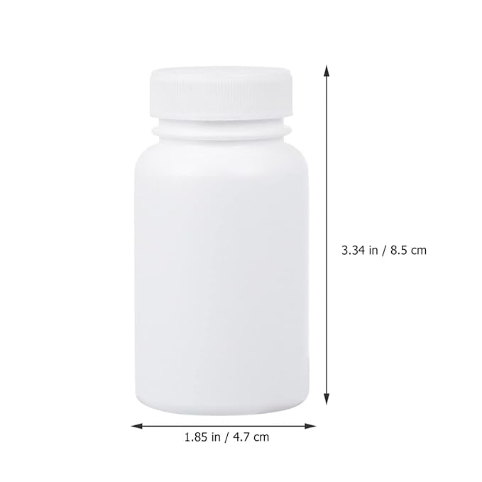 Portable Pill Case Moistproof Waterproof Pill Holder Lightweight Compact 3.34X1.85X1.85In Organizer for Travel Medicine Storage