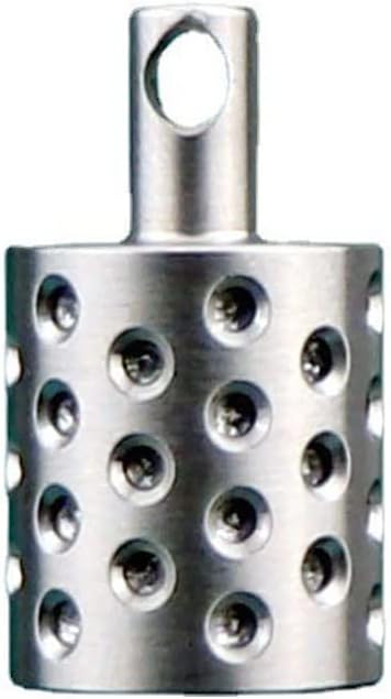 Titanium Pill Container Keychain Waterproof Pill Holder Portable EDC Pill Fob Box Case Organizer for Daily Outdoor Camping Travel (1 Compartment)