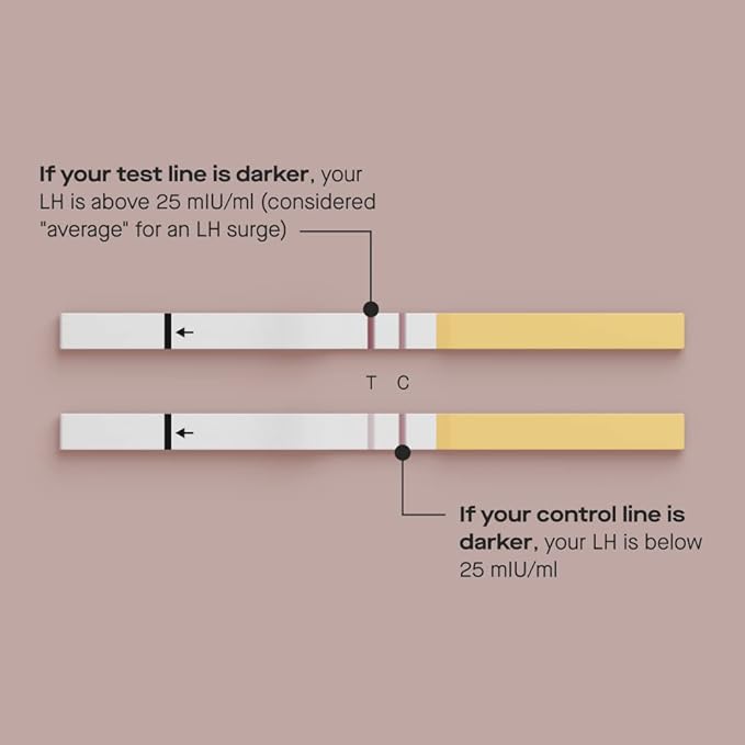 Modern Fertility Ovulation Test | Reliable at-Home Test Helps You Identify Fertile Days, Predict Ovulation, and Get in Sync with Your Cycle| 40 Test Strips