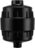 20-Stage Showerhead Filter for Hard Water Heavy Metals and Sediments， Reduces Dry Skin, Dandruff and Eczema - Improves Skin, Hair and Nails - High Output Filtered Shower Head, Consistent Flow