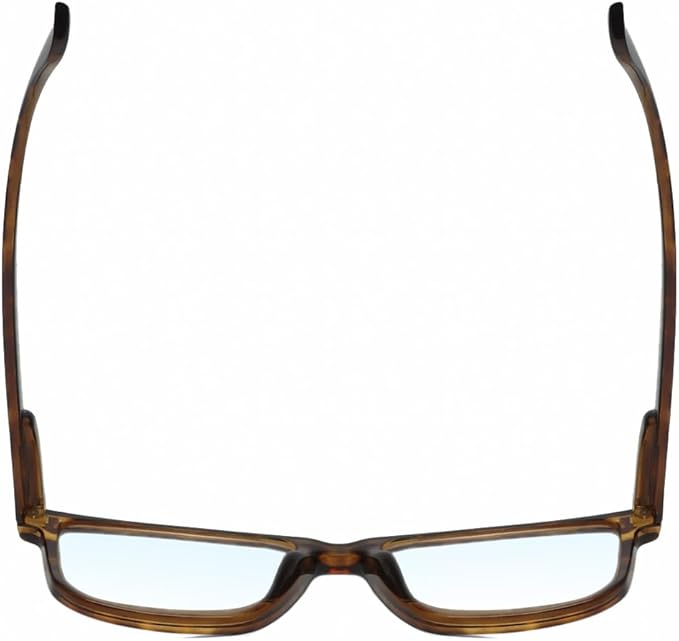 Calabria R861 Rectangular Blue Light Blocking Reading Glasses Men Women Trendy Eyeglass Work Gaming Computer Readers w/Case